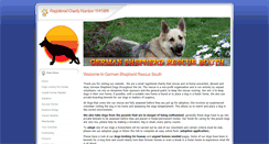 Desktop Screenshot of german-shepherd-rescue-hampshire.org.uk